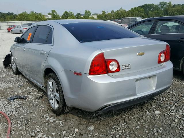 1G1ZA5E17BF102827 - 2011 CHEVROLET MALIBU LS ვერცხლისფერი ფოტო 3