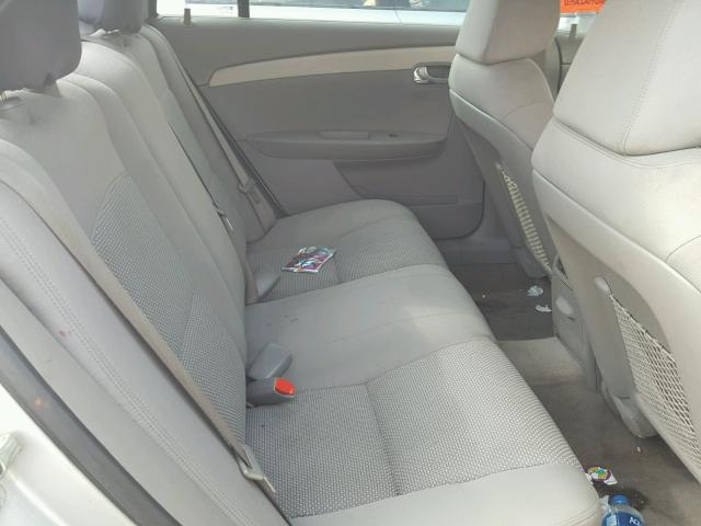 1G1ZA5E17BF102827 - 2011 CHEVROLET MALIBU LS ვერცხლისფერი ფოტო 6