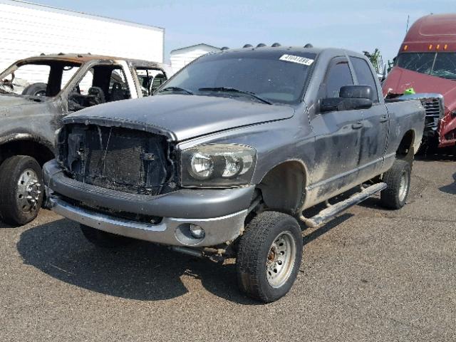1D7KS28A77J582815 - 2007 DODGE RAM 2500 S ნაცრისფერი ფოტო 2