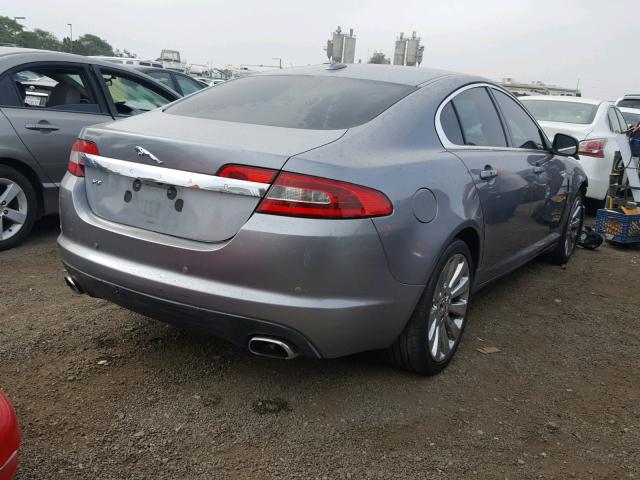 SAJWA06B59HR17094 - 2009 JAGUAR XF PREMIUM GRAY photo 4