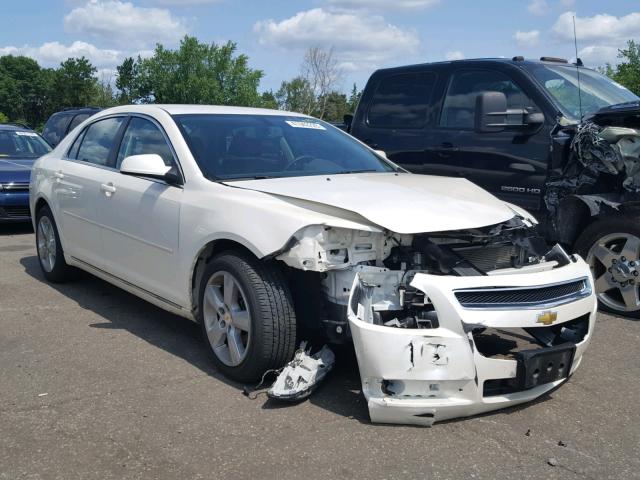 1G1ZC5E10BF215559 - 2011 CHEVROLET MALIBU 1LT WHITE photo 1