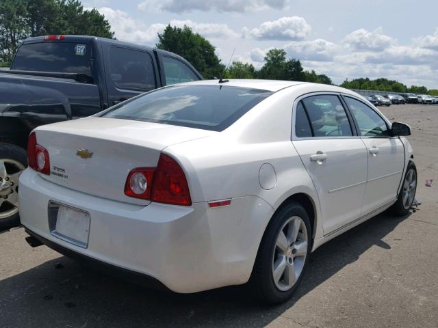 1G1ZC5E10BF215559 - 2011 CHEVROLET MALIBU 1LT WHITE photo 4