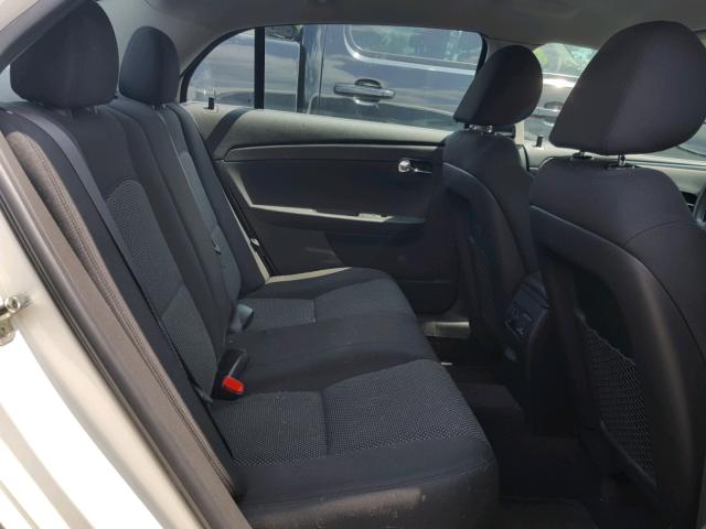 1G1ZC5E10BF215559 - 2011 CHEVROLET MALIBU 1LT WHITE photo 6