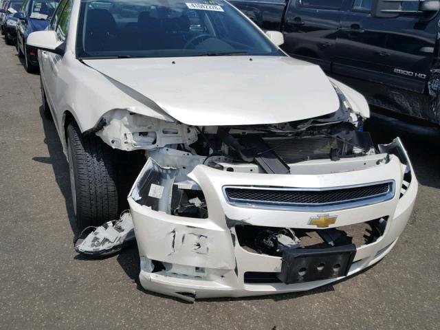 1G1ZC5E10BF215559 - 2011 CHEVROLET MALIBU 1LT WHITE photo 9