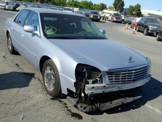 1G6KD54Y75U120469 - 2005 CADILLAC DEVILLE SILVER photo 1