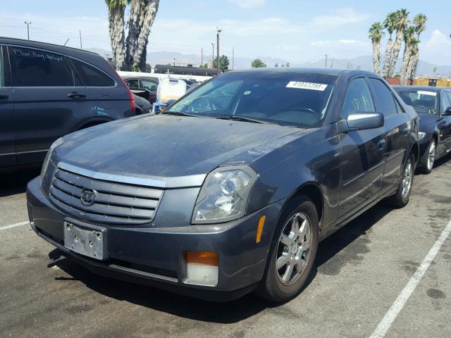 1G6DM57T170180332 - 2007 CADILLAC CTS GRAY photo 2