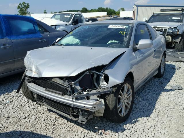 JH4DC53865S018679 - 2005 ACURA RSX SILVER photo 2