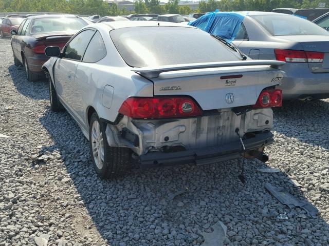 JH4DC53865S018679 - 2005 ACURA RSX SILVER photo 3