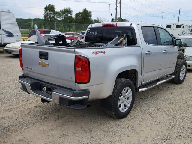 1GCGTCE32G1367951 - 2016 CHEVROLET COLORADO L SILVER photo 4