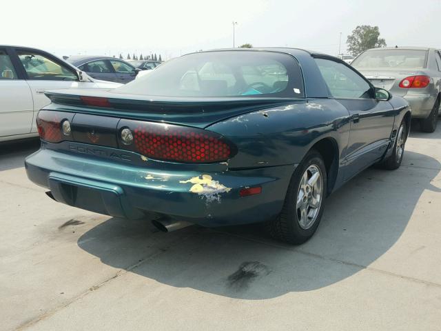 2G2FS22KXX2204820 - 1999 PONTIAC FIREBIRD TEAL photo 4