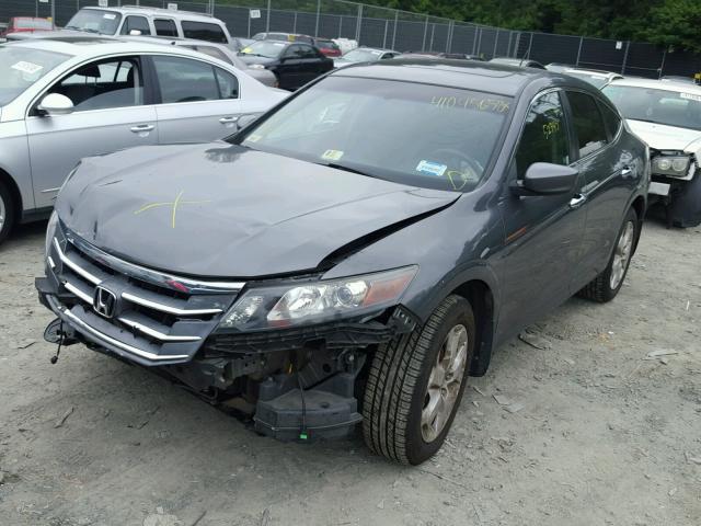 5J6TF2H53CL011885 - 2012 HONDA CROSSTOUR GRAY photo 2