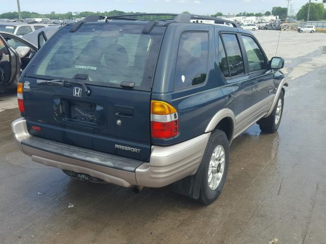 4S6DM58W014407437 - 2001 HONDA PASSPORT E 绿色 照片 4