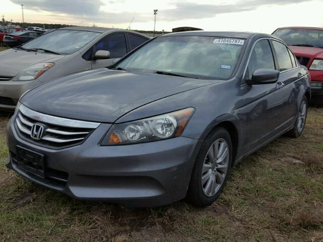 1HGCP2F7XCA138217 - 2012 HONDA ACCORD EX GRAY photo 2