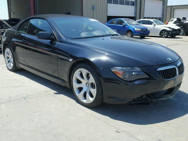 WBAEK73414B260163 - 2004 BMW 645 CI AUT BLACK photo 1