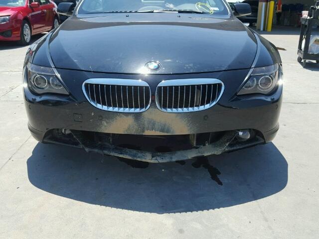 WBAEK73414B260163 - 2004 BMW 645 CI AUT BLACK photo 9