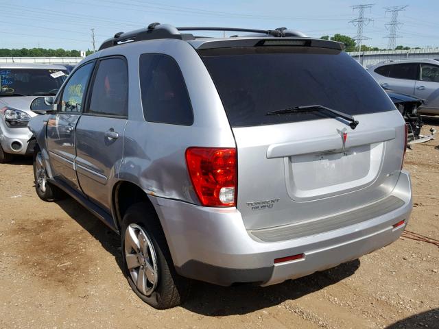 2CKDL73F766096364 - 2006 PONTIAC TORRENT SILVER photo 3