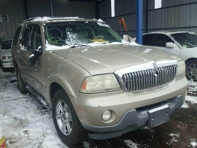5LMEU88H04ZJ01942 - 2004 LINCOLN AVIATOR 金色 照片 1