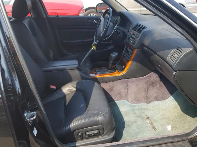 JH4KA7675MC032321 - 1991 ACURA LEGEND LS BLACK photo 5