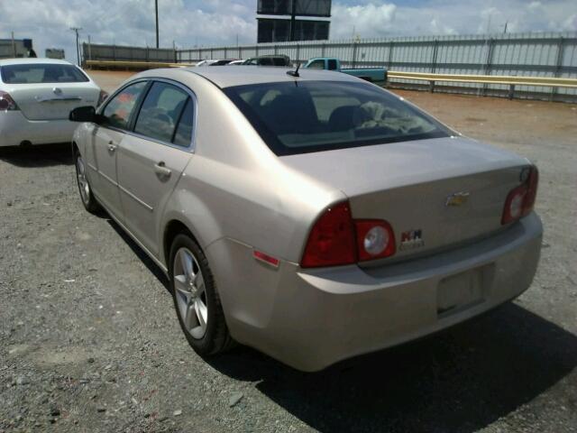 1G1ZB5E17BF138241 - 2011 CHEVROLET MALIBU LS თაფლისფერი ფოტო 3