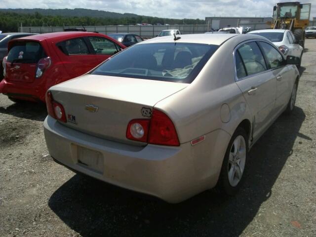 1G1ZB5E17BF138241 - 2011 CHEVROLET MALIBU LS თაფლისფერი ფოტო 4