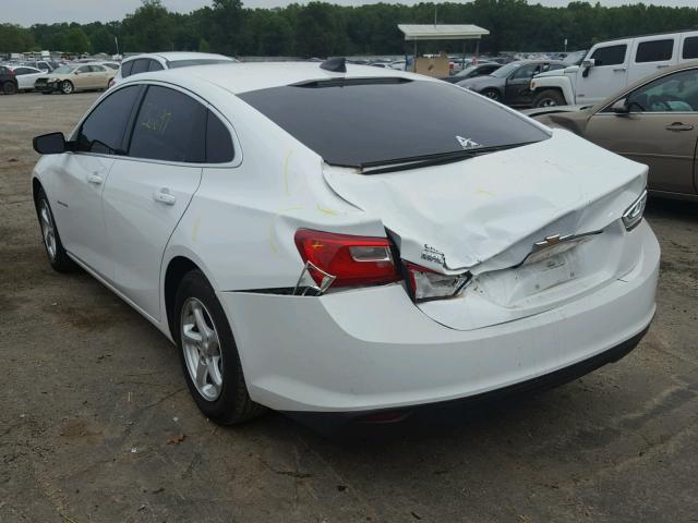 1G1ZB5ST4HF249358 - 2017 CHEVROLET MALIBU LS 白色 照片 3