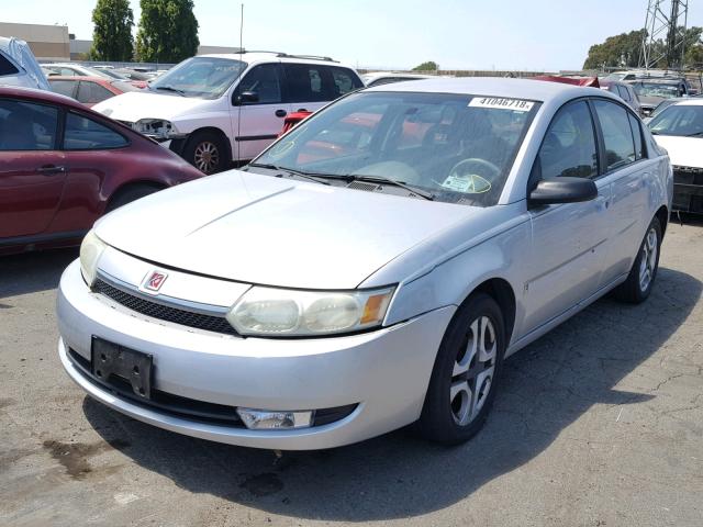 1G8AL52F43Z126592 - 2003 SATURN ION LEVEL SILVER photo 2