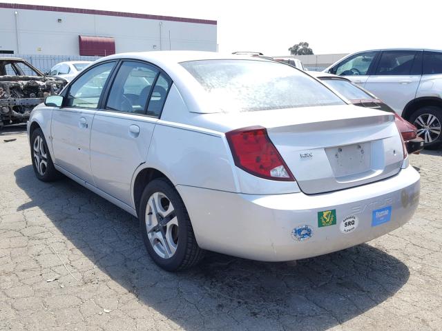 1G8AL52F43Z126592 - 2003 SATURN ION LEVEL SILVER photo 3