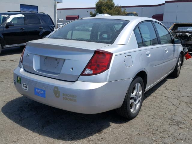 1G8AL52F43Z126592 - 2003 SATURN ION LEVEL SILVER photo 4