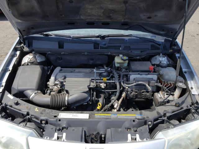 1G8AL52F43Z126592 - 2003 SATURN ION LEVEL SILVER photo 7