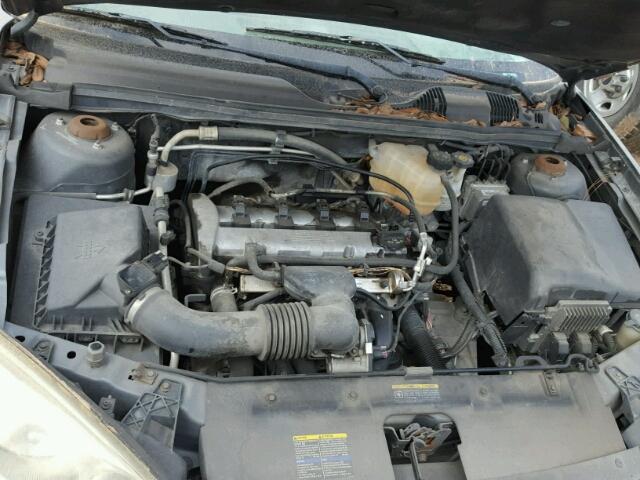 1G1ZS58F48F106640 - 2008 CHEVROLET MALIBU ნაცრისფერი ფოტო 7