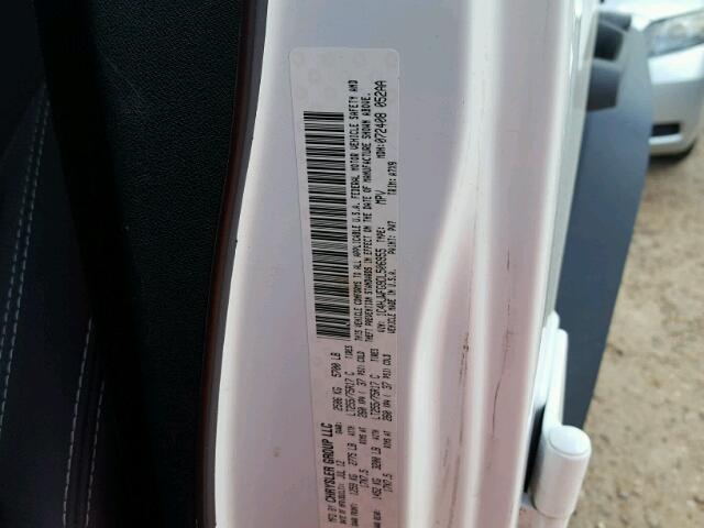 1C4HJWFG9DL506955 - 2013 JEEP WRANGLER U WHITE photo 10