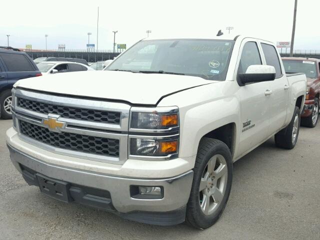 3GCPCREC5EG145860 - 2014 CHEVROLET SILVERADO WHITE photo 2