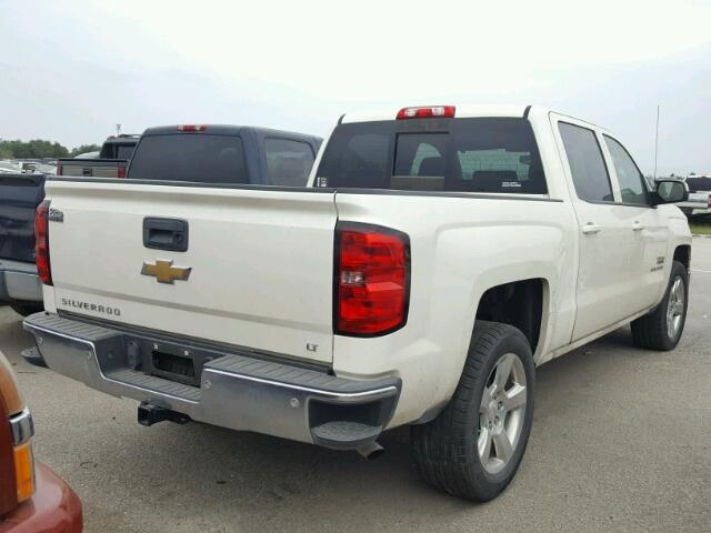 3GCPCREC5EG145860 - 2014 CHEVROLET SILVERADO WHITE photo 4