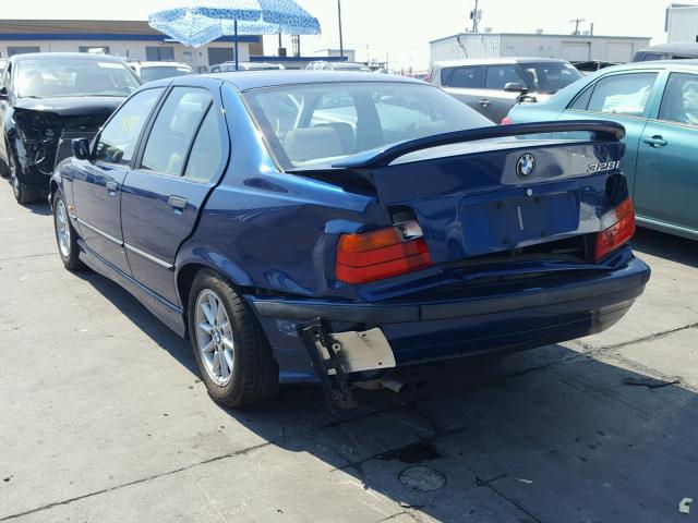 WBACD4329WAV61934 - 1998 BMW 328 I AUTO BLUE photo 3