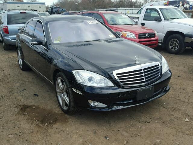 WDDNG71X27A031931 - 2007 MERCEDES-BENZ S 550 BLACK photo 1