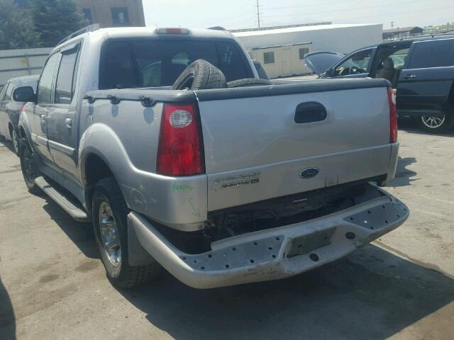 1FMZU67E23UC82277 - 2003 FORD EXPLORER S SILVER photo 3