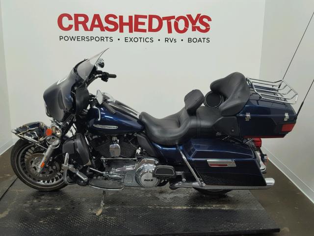 1HD1KEM14CB673654 - 2012 HARLEY-DAVIDSON FLHTK ELEC 蓝色 照片 3