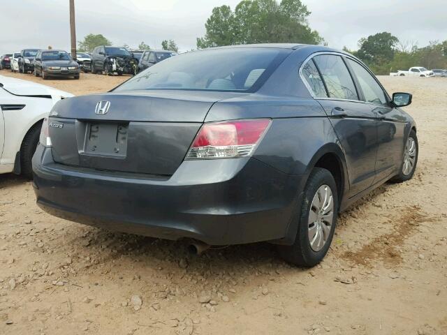 1HGCP26348A040269 - 2008 HONDA ACCORD GRAY photo 4