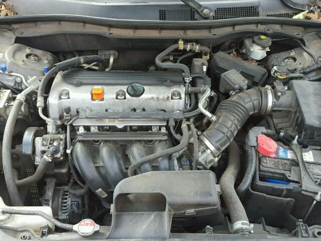 1HGCP26348A040269 - 2008 HONDA ACCORD GRAY photo 7