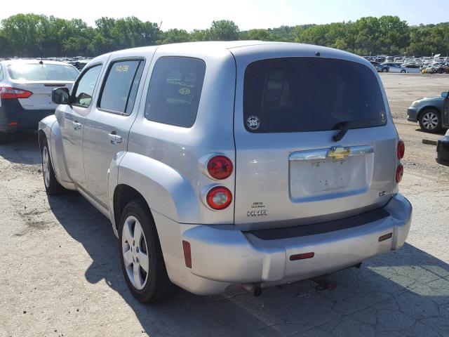 3GNDA13D07S529350 - 2007 CHEVROLET HHR LS ვერცხლისფერი ფოტო 3