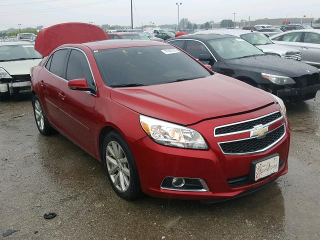 1G11G5SX9DF244071 - 2013 CHEVROLET MALIBU 3LT წითელი ფოტო 1
