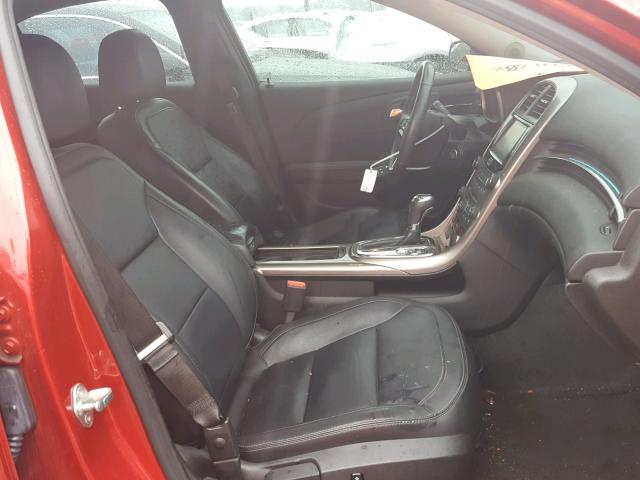 1G11G5SX9DF244071 - 2013 CHEVROLET MALIBU 3LT წითელი ფოტო 5