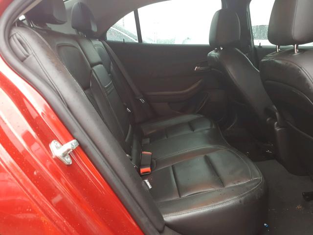 1G11G5SX9DF244071 - 2013 CHEVROLET MALIBU 3LT წითელი ფოტო 6