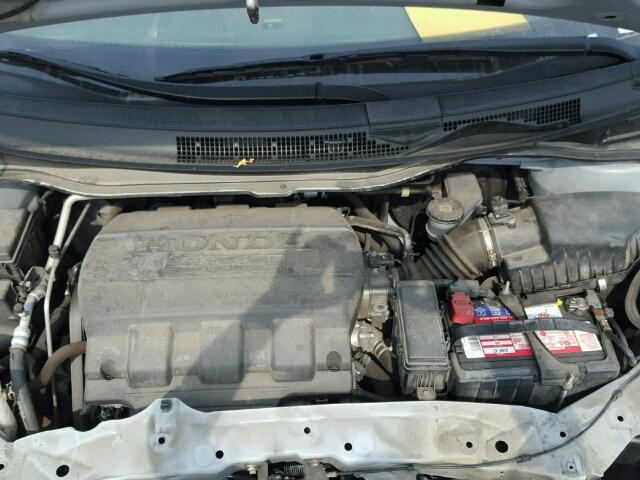 5FNRL5H46CB045727 - 2012 HONDA ODYSSEY SILVER photo 7