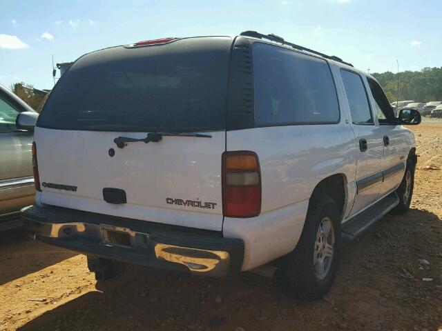 3GNEC16T0YG221830 - 2000 CHEVROLET SUBURBAN WHITE photo 4