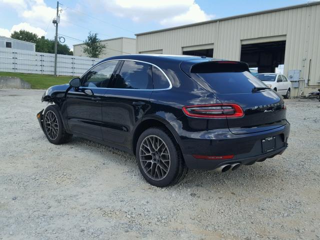 WP1AB2A54HLB14001 - 2017 PORSCHE MACAN S BLACK photo 3