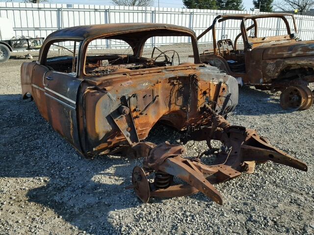 VC56B075229 - 1956 CHEVROLET BEL AIR BURN photo 1