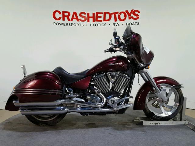 5VPCB26D583000486 - 2008 VICTORY MOTORCYCLES KINGPIN BURGUNDY photo 1