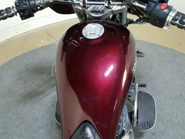 5VPCB26D583000486 - 2008 VICTORY MOTORCYCLES KINGPIN BURGUNDY photo 14