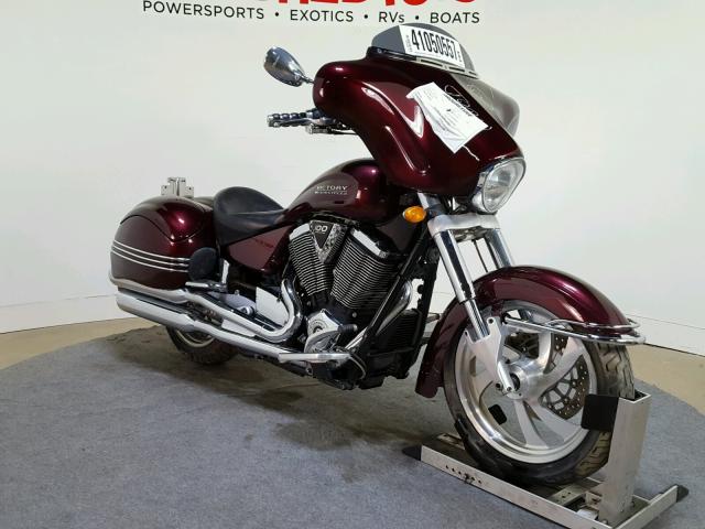 5VPCB26D583000486 - 2008 VICTORY MOTORCYCLES KINGPIN BURGUNDY photo 2